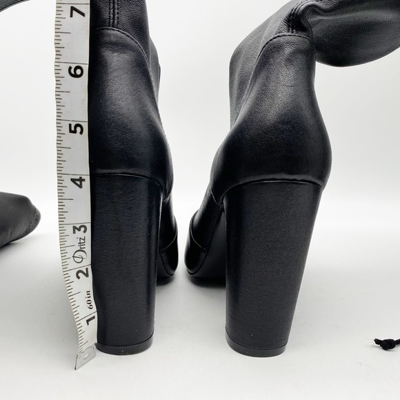 Stuart Weitzman Vidaland 100 Boot in Black Leather Size 6.5 - Picture 13 of 16
